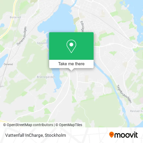 Vattenfall InCharge map