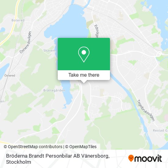 Bröderna Brandt Personbilar AB Vänersborg map