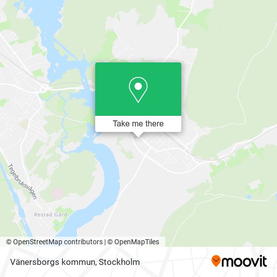 Vänersborgs kommun map