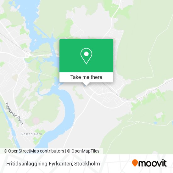 Fritidsanläggning Fyrkanten map