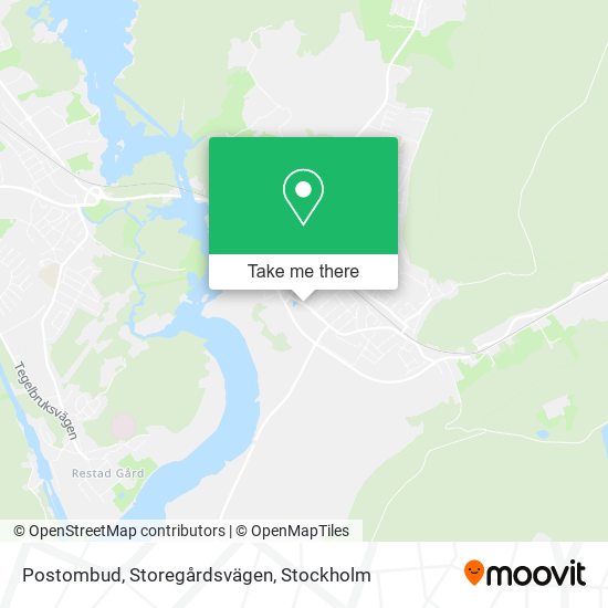 Postombud, Storegårdsvägen map