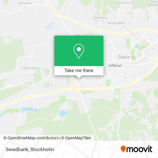 Swedbank map