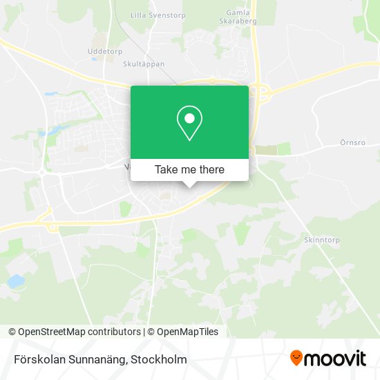 Förskolan Sunnanäng map