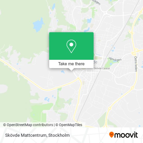 Skövde Mattcentrum map