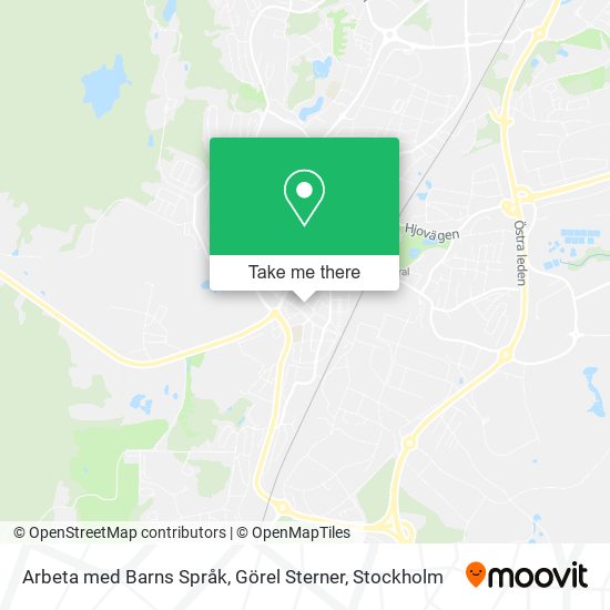 Arbeta med Barns Språk, Görel Sterner map