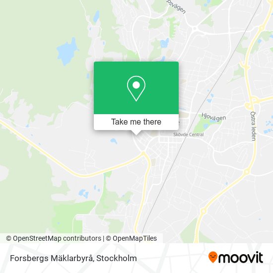 Forsbergs Mäklarbyrå map