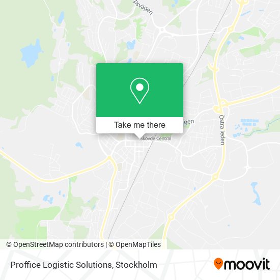 Proffice Logistic Solutions map