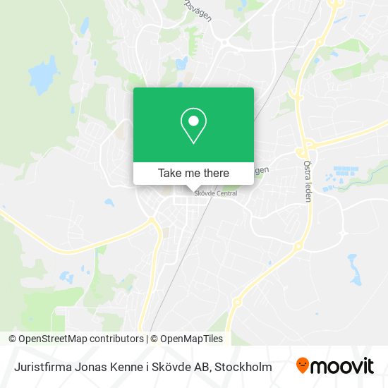 Juristfirma Jonas Kenne i Skövde AB map