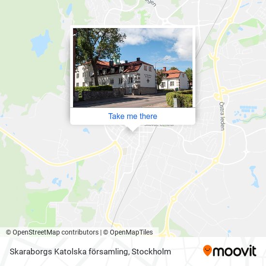 Skaraborgs Katolska församling map