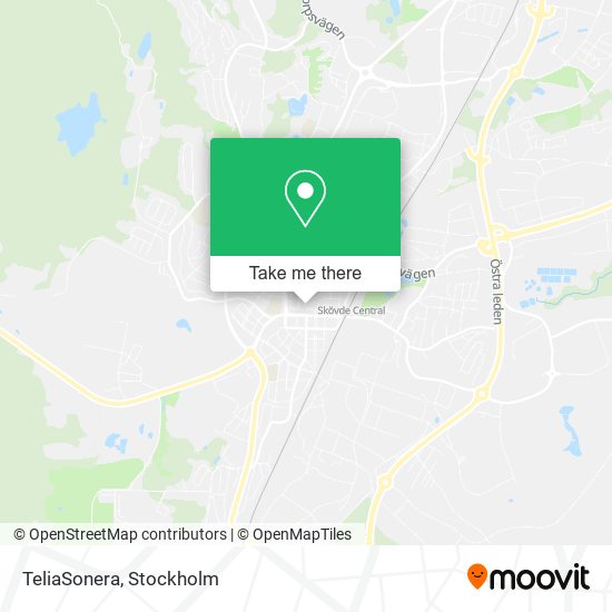 TeliaSonera map