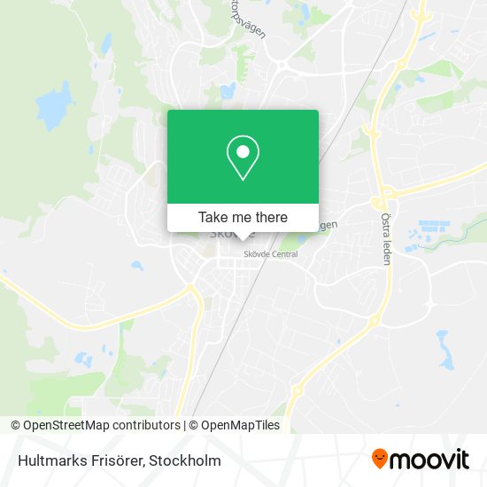 Hultmarks Frisörer map