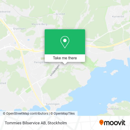 Tommies Bilservice AB map
