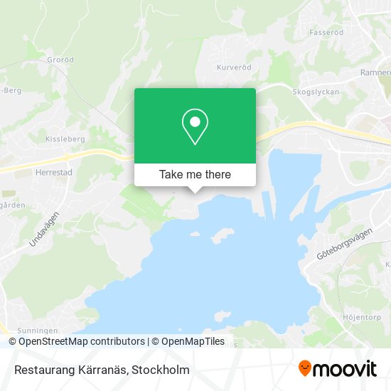 Restaurang Kärranäs map