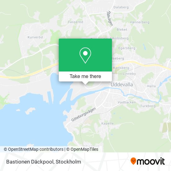 Bastionen Däckpool map