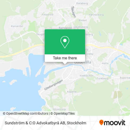 Sundström & C:O Advokatbyrå AB map