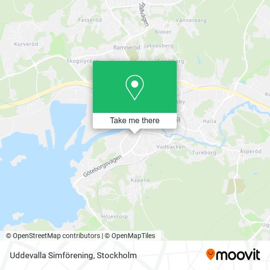 Uddevalla Simförening map