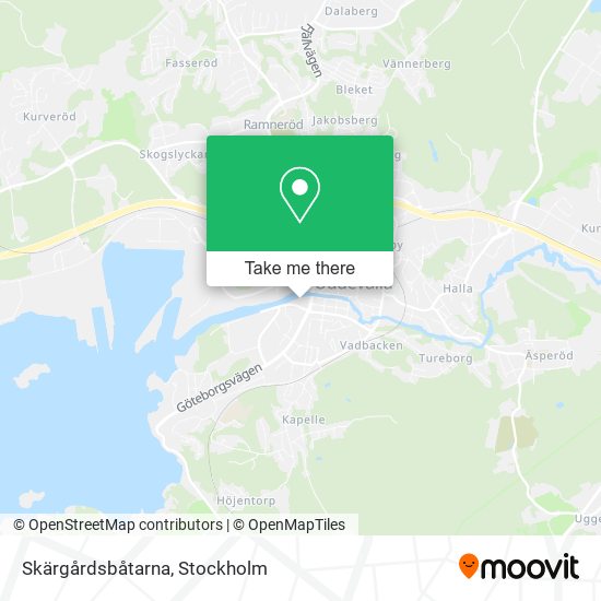 Skärgårdsbåtarna map