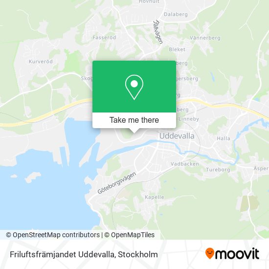 Friluftsfrämjandet Uddevalla map