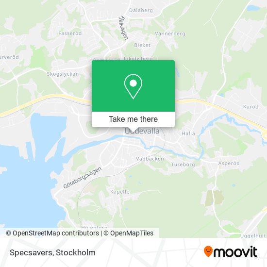 Specsavers map