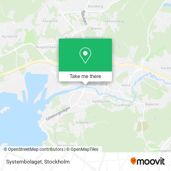 Systembolaget map