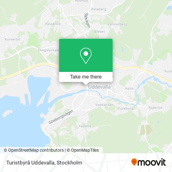 Turistbyrå Uddevalla map