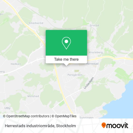 Herrestads industriområde map