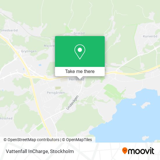 Vattenfall InCharge map