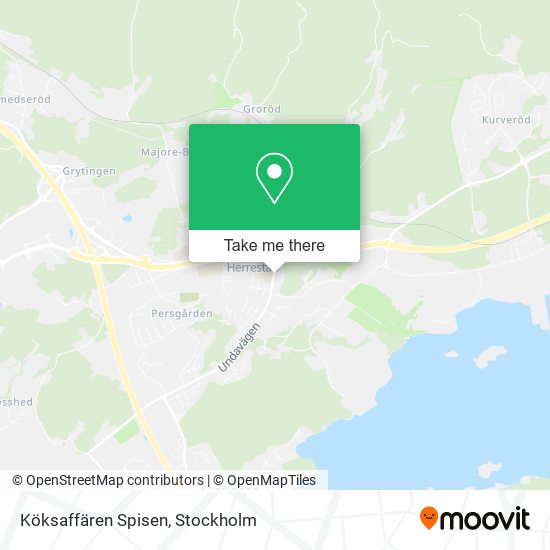 Köksaffären Spisen map