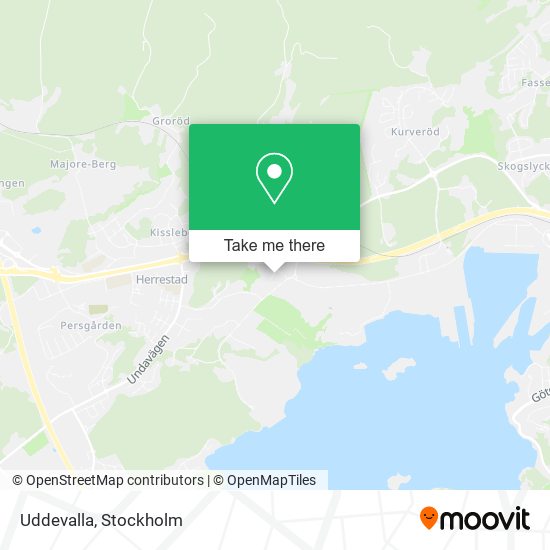 Uddevalla map