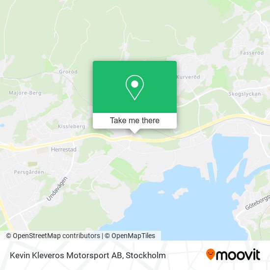 Kevin Kleveros Motorsport AB map