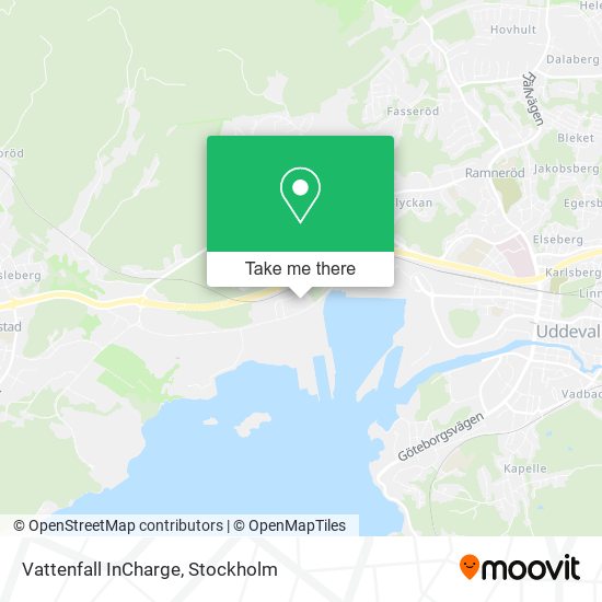 Vattenfall InCharge map