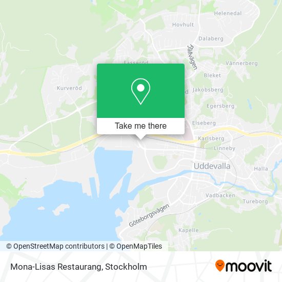 Mona-Lisas Restaurang map