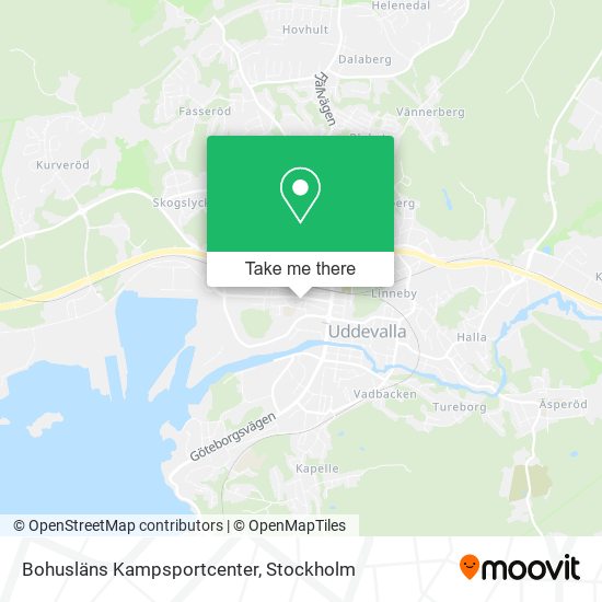 Bohusläns Kampsportcenter map