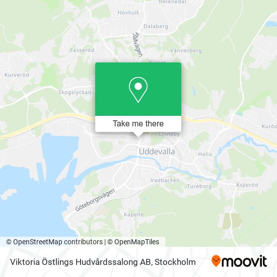 Viktoria Östlings Hudvårdssalong AB map