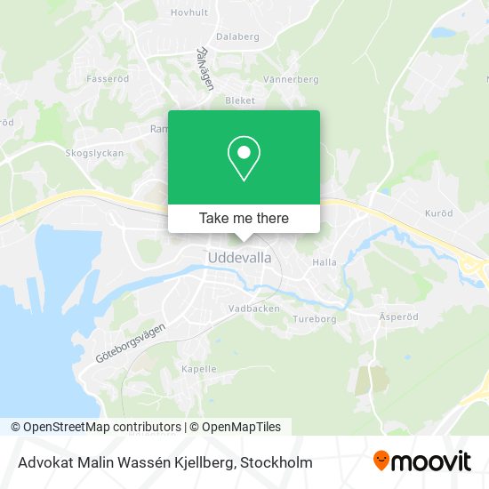 Advokat Malin Wassén Kjellberg map