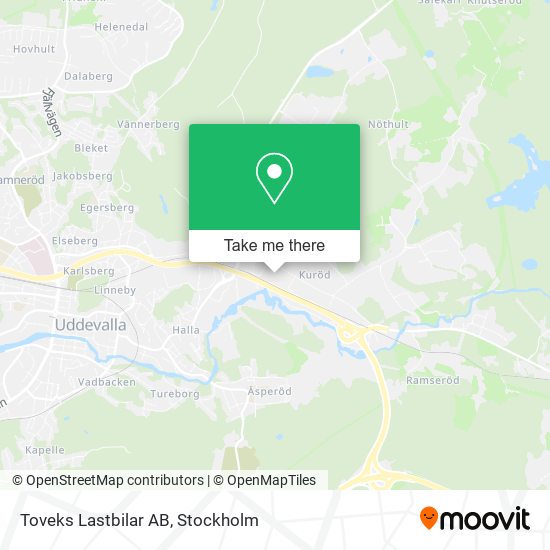 Toveks Lastbilar AB map