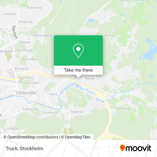 Truck map