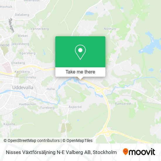 Nisses Växtförsäljning N-E Valberg AB map