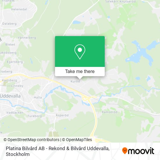 Platina Bilvård AB - Rekond & Bilvård Uddevalla map