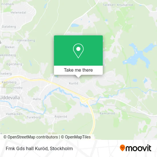 Fmk Gds hall Kuröd map