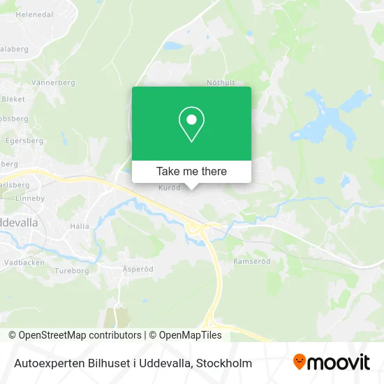 Autoexperten Bilhuset i Uddevalla map
