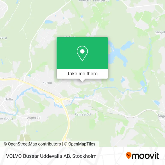 VOLVO Bussar Uddevalla AB map
