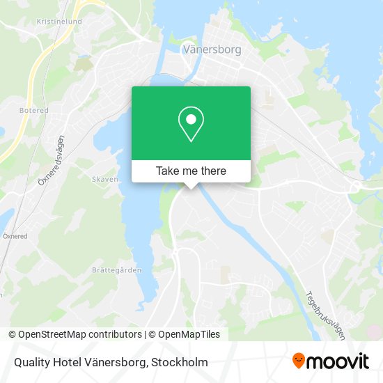 Quality Hotel Vänersborg map