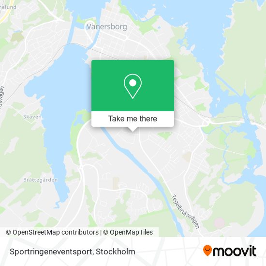 Sportringeneventsport map