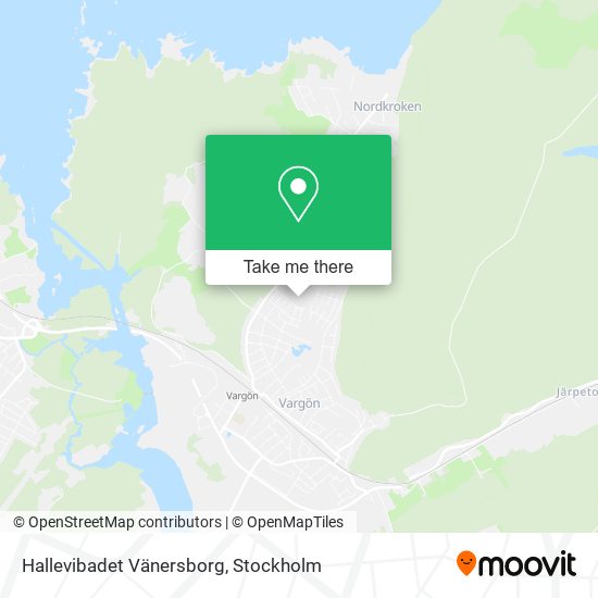 Hallevibadet Vänersborg map