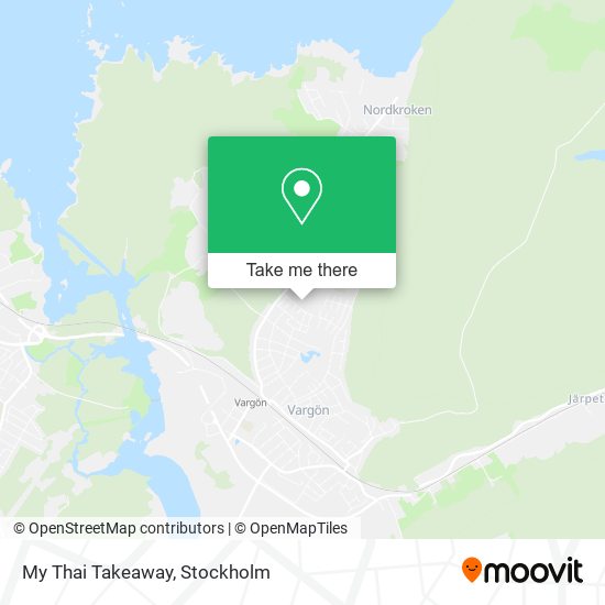 My Thai Takeaway map