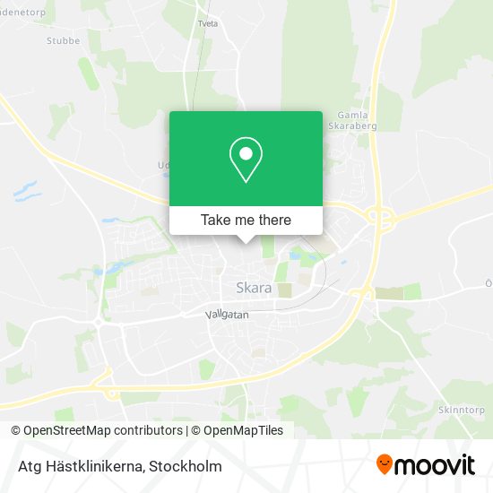 Atg Hästklinikerna map