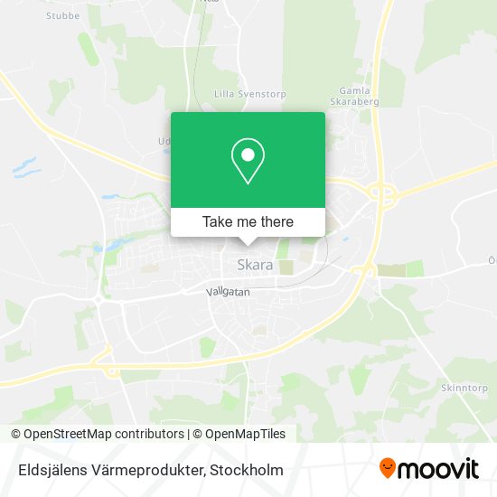 Eldsjälens Värmeprodukter map