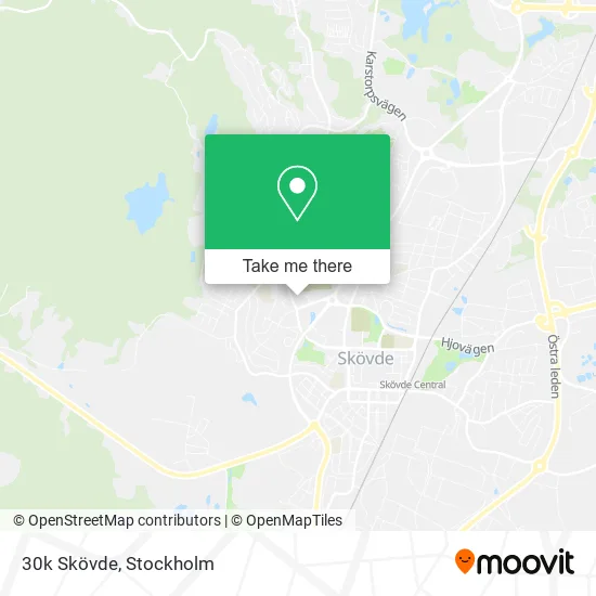 30k Skövde map