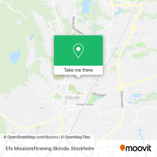 Efs Missionsförening Skövde map